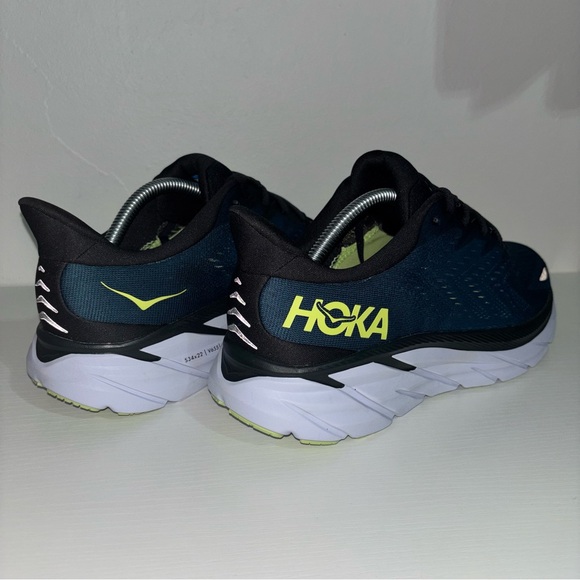 Hoka One One Men's Jade and Black Athletic Shoes - Picture 2 of 8